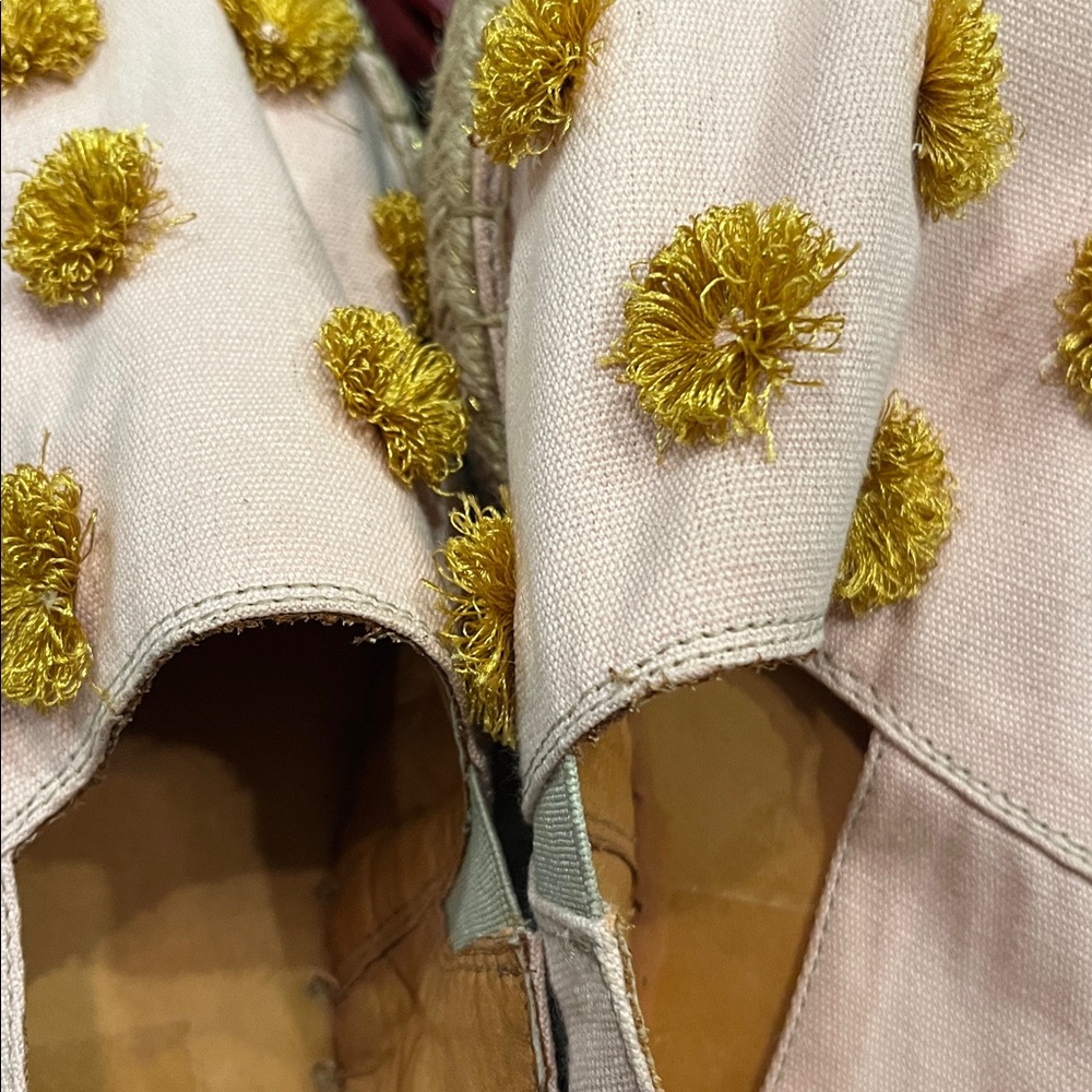 NWOB Silvia Cobos Espadrille Slip On Flower Detail Women's Shoes - Picture 13 of 13